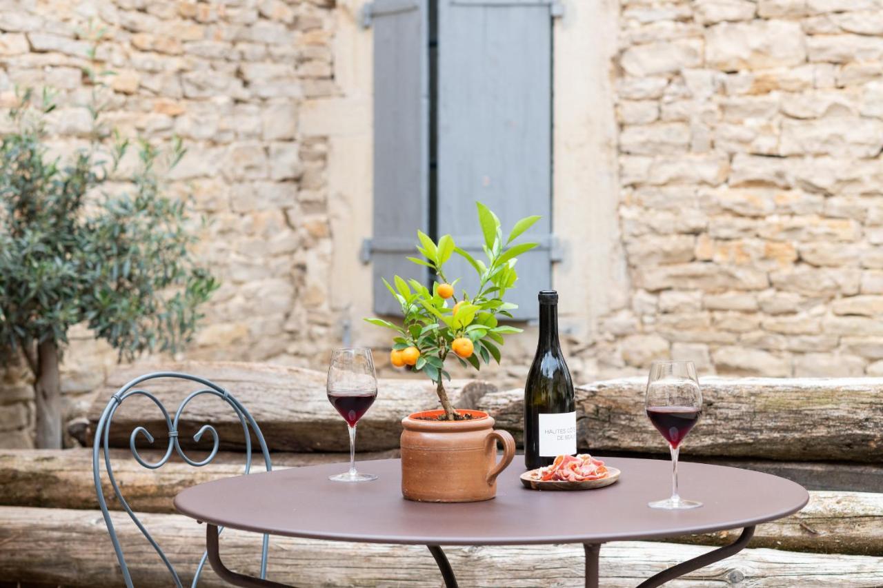 Clos Saint Jacques - Maison D'Hotes Meursault Exterior foto